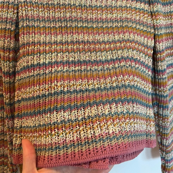 Chanel tweed sweater zip up jacket - Picture 8 of 9